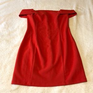 Forever 21 red mini dress